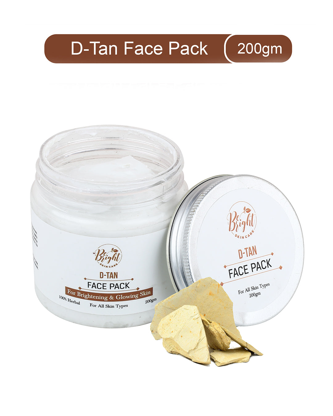 De Tan Face Pack – Be Bright Skin Care