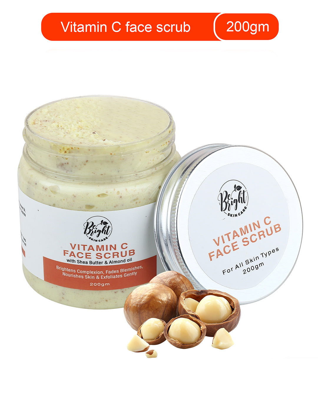 Be Bright Vitamin C Face Scrub - Be Bright Skin Care