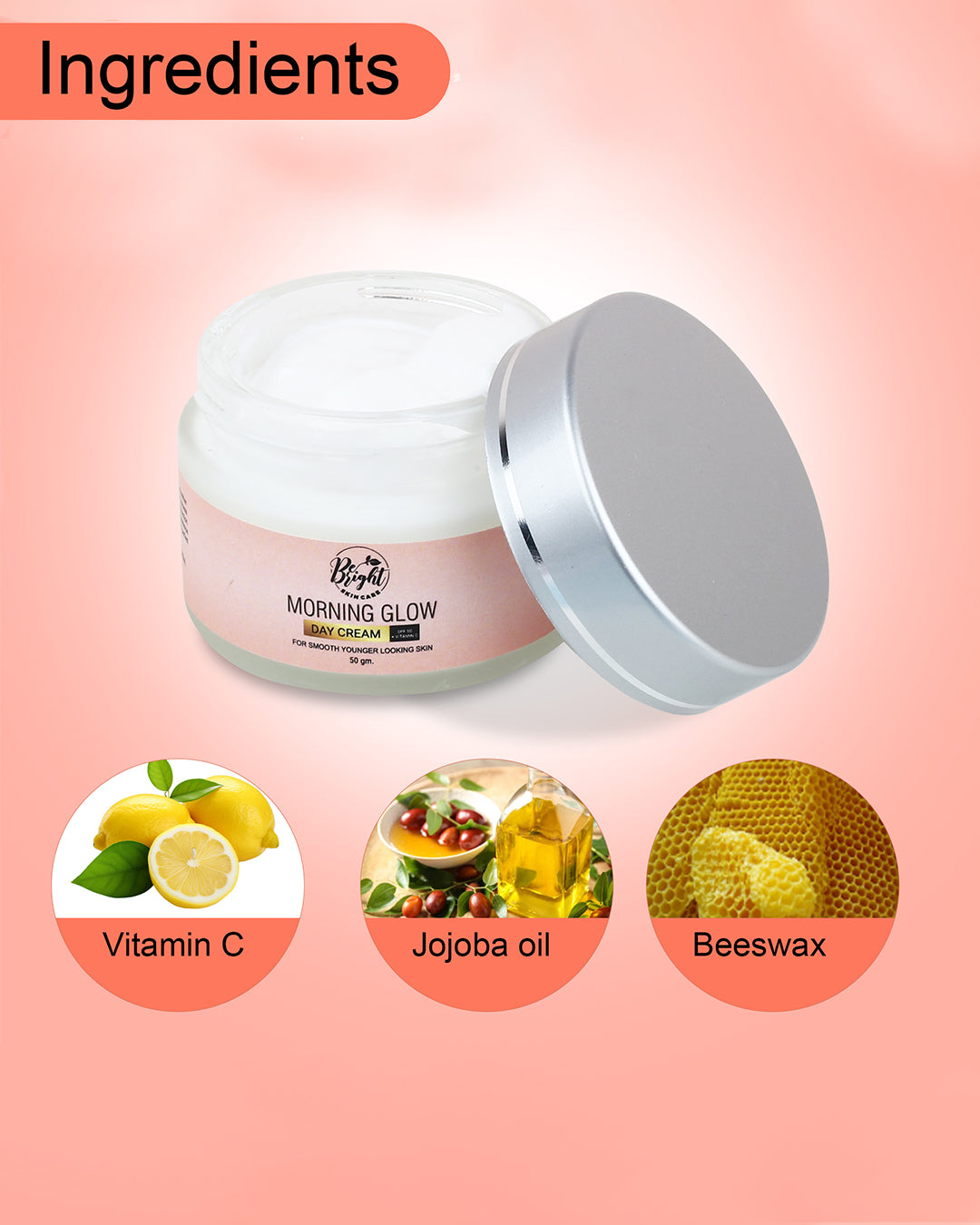 Morning Glow Day Cream – Be Bright Skin Care
