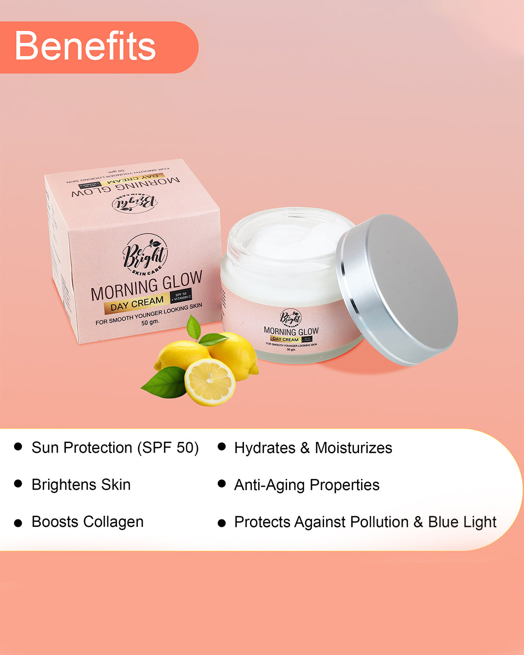 Morning Glow Day Cream – Be Bright Skin Care