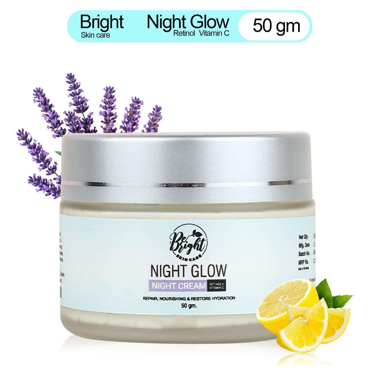 Night Glow Cream - Be Bright Skin Care