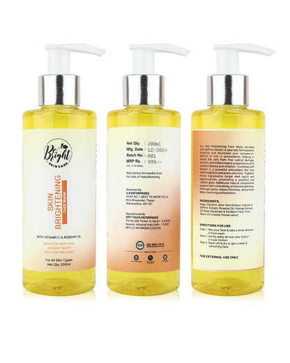 Skin Brightening Face Wash – Be Bright Skin Care