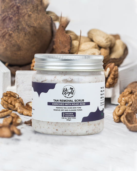 Tan Removal Scrub – Be Bright Skin Care