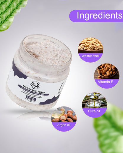 Tan Removal Scrub – Be Bright Skin Care