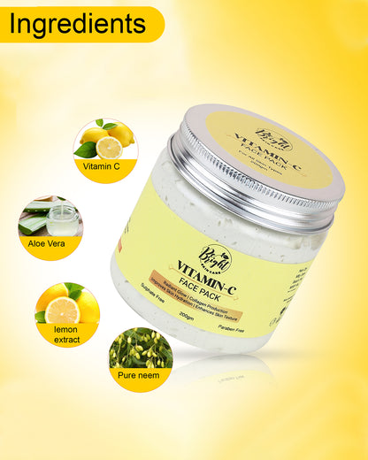 Be Bright Vitamin C Face Pack - Be Bright Skin Care