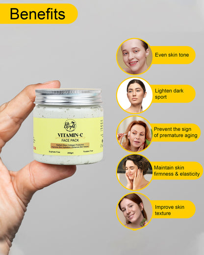 Be Bright Vitamin C Face Pack - Be Bright Skin Care