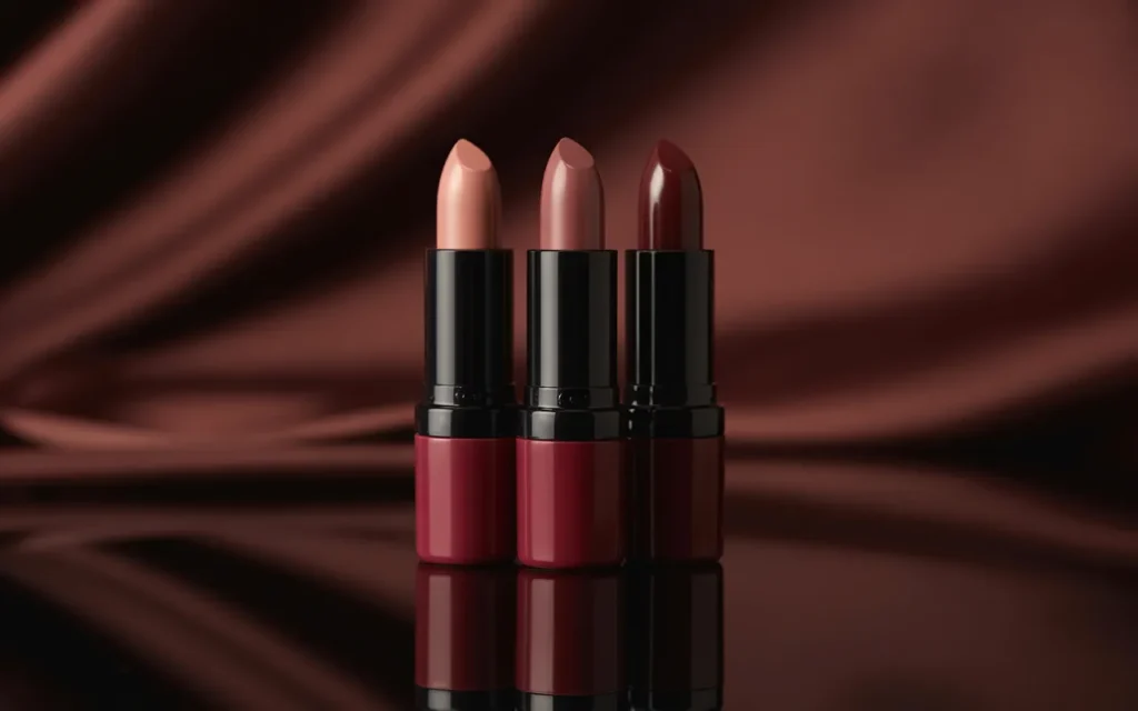 Burgundy Dress-Makeup