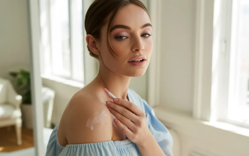 Light Blue Dress-Makeup