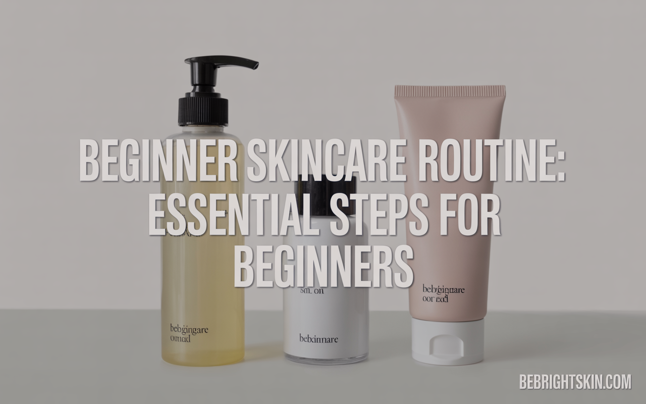 beginner skincare routine